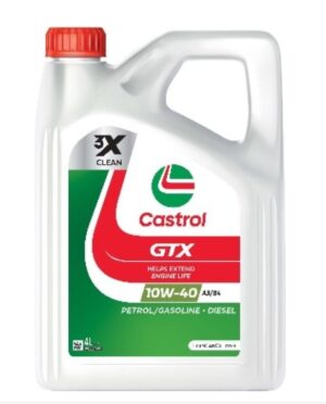OLJE CASTROL GTX 10W40 4L A3/B4 315989