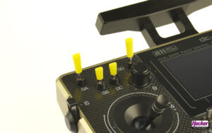 JETI DUPLEX SWITCH CAPS YELLOW (10PCS)