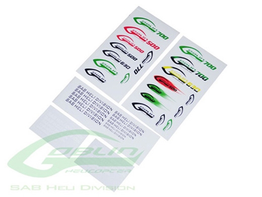 SAB HELI DIVISION DECALS