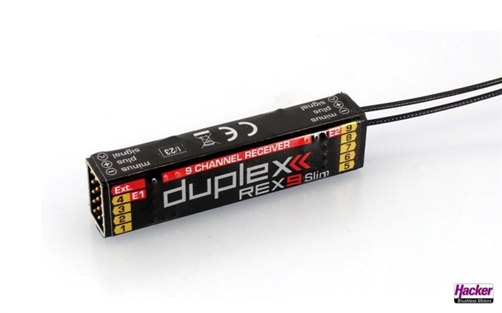 DUPLEX 2,4EX RECEIVER REX 9 - SLIM