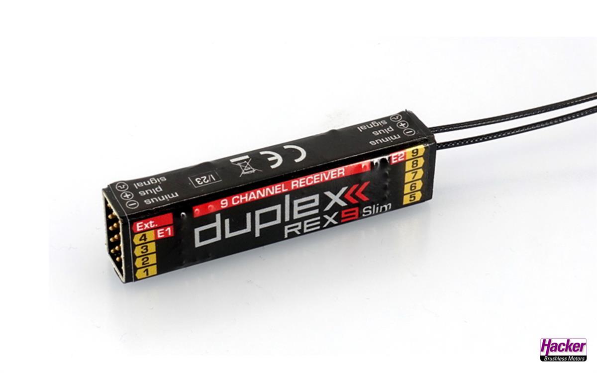 DUPLEX 2,4EX RECEIVER REX 9 - SLIM - Bilde 1