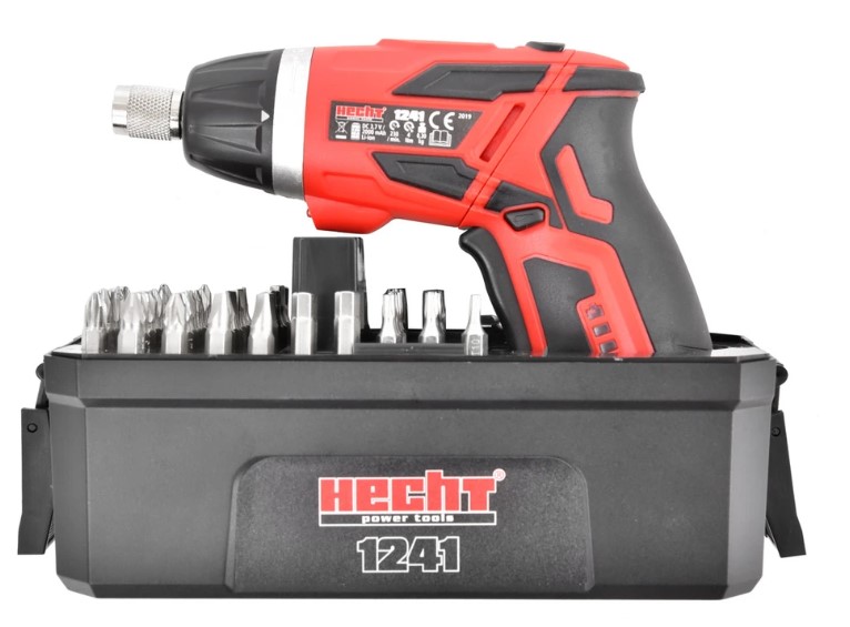 BORMASKIN HECHT BATTERI 3,7V 2AH M/BITS 4NM M/LADER