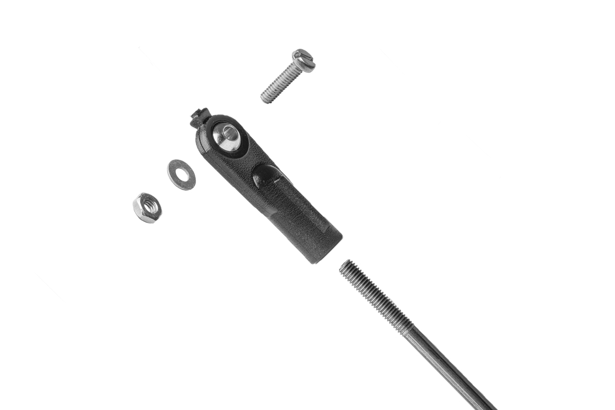KAVAN BALL LINK M2,5 W/PUSH ROD 10PCS. - Bilde 1