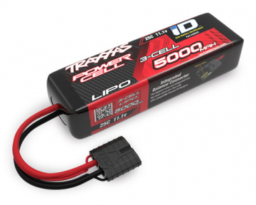 TRAXXAS 11,1V 5000MAH 25C ID-KONTAKT 3S M (Lengde 135MM)