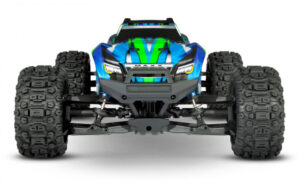 MAXX 4x4 W/WIDEMAXX 1/10 RTR TQi Bl TSM GREEN- TRAXXAS