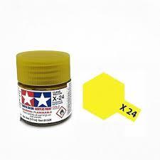 TAMIYA X-24 CLEAR YELLOW ACRYLIC