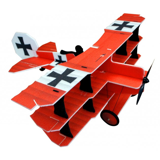 CRACK FOKKER DR. I RC FACTORY