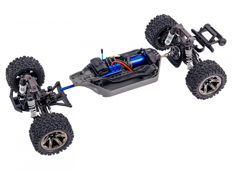 RUSTLER 4X4 VXL TQI TSM GREEN- TRAXXAS