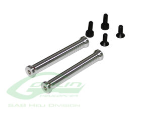 ALU. ENGINE MOUNT SPACER BLACK NITRO