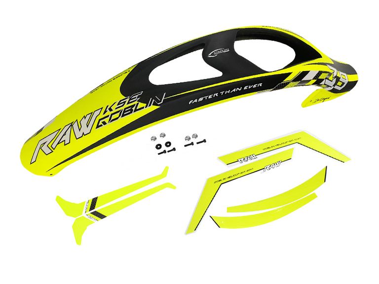 RAW KSE YELLOW CANOPY WITH STICKERS