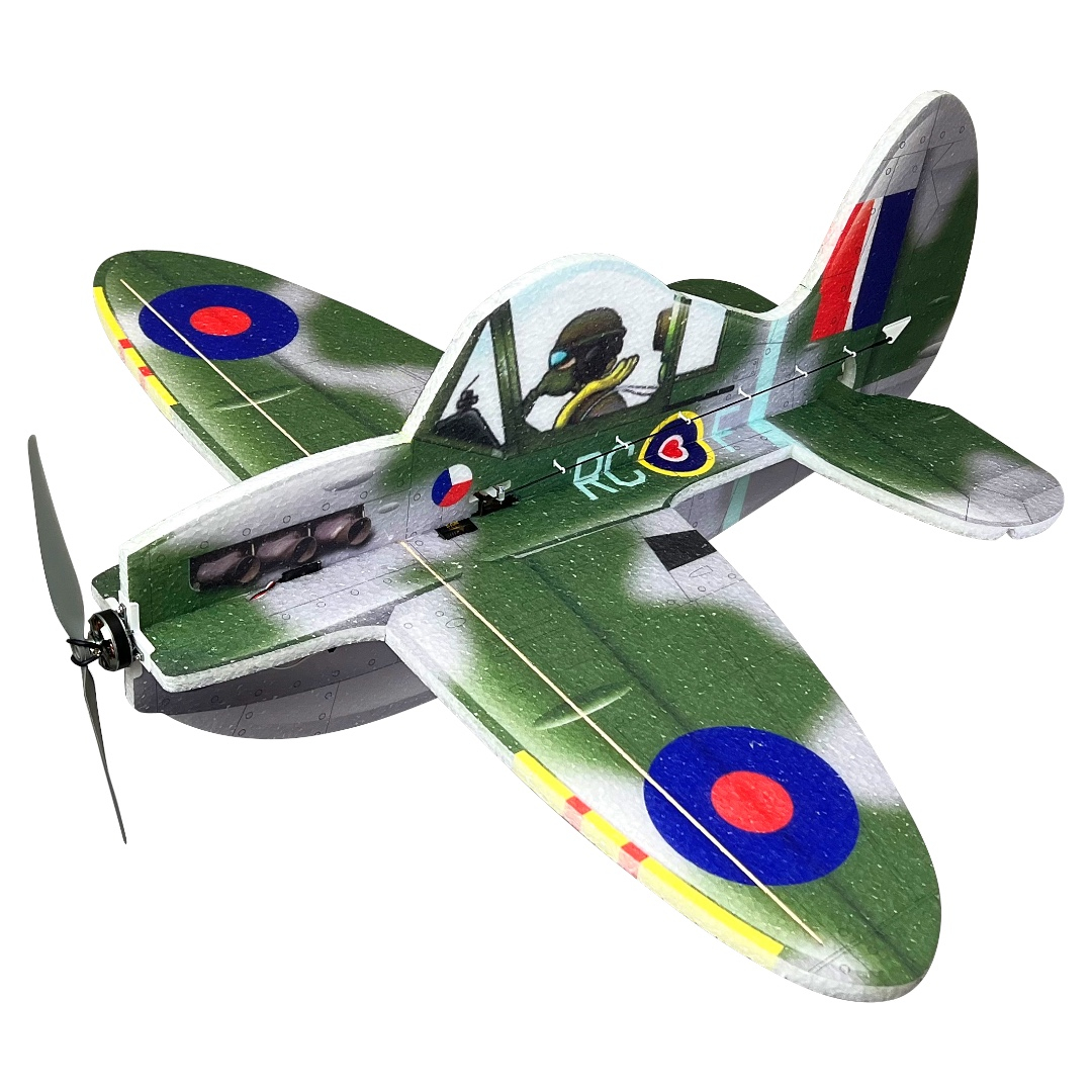SPITFIRE CARTOON W.B. RC FACTORY - Bilde 1
