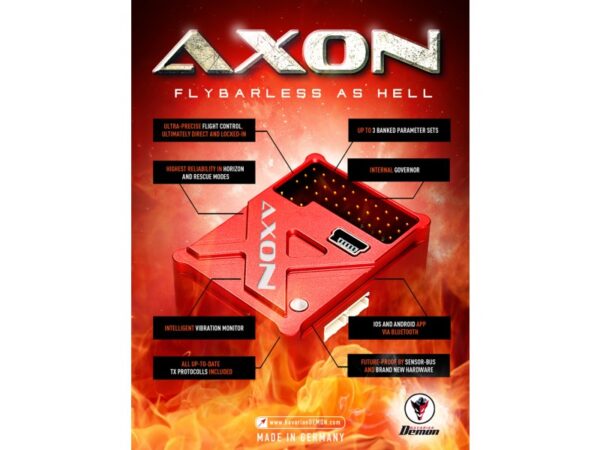 BAVARIAN DEMON - AXON 3-AXIS FLYBARLESS SYSTEM - Bilde 3