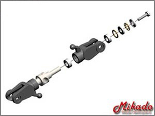 Tail rotor hub with thrust bearings (set)