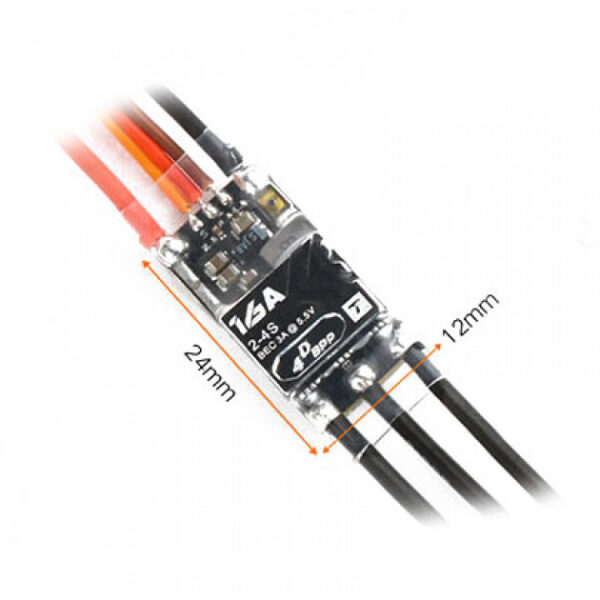 T-MOTOR AM16A 3D/4D F3P BRUSHLESS ESC 16AH - Bilde 3