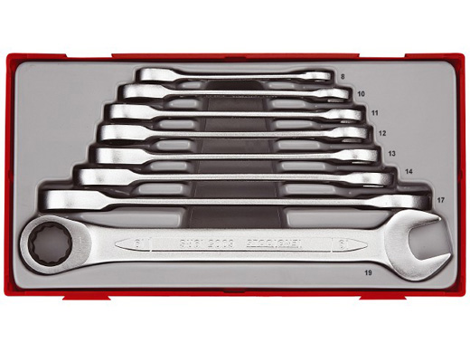 SKRALLENØKKELSETT TT6508RS - TENG TOOLS