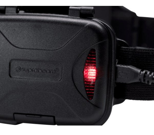 HODELYKT 1000 LUMEN V3PRO R - OPPLADBAR - SUPRABEAM - Bilde 5