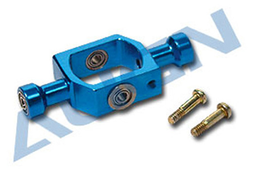 METAL FLYBAR SEESAW HOLDER (BLUE) (450SE OPTION/450 UPGRADE)