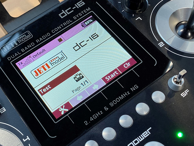 JETI DUPLEX DC-16 II CARBON LINE RED MULTIMODE