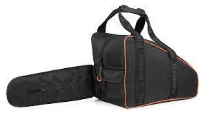 HUSQVARNA MOTORSAG BAG SVART/ORANSJE