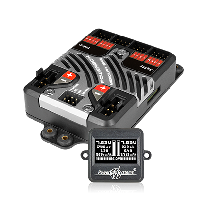 POWERBOX MERCURY SR2 INKL. SENSORSWITCH AND OLED-DISPLAY - Bilde 2