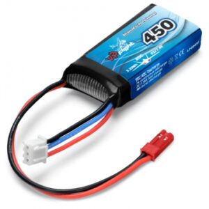 VAPEX LIPO BATTERI 2S 7,4V 450mAh 20c BEC KONTAKT