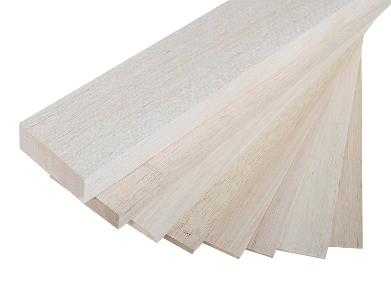 BALSAFLAK 4,0MM - 100 X 1000MM (LIGHT)