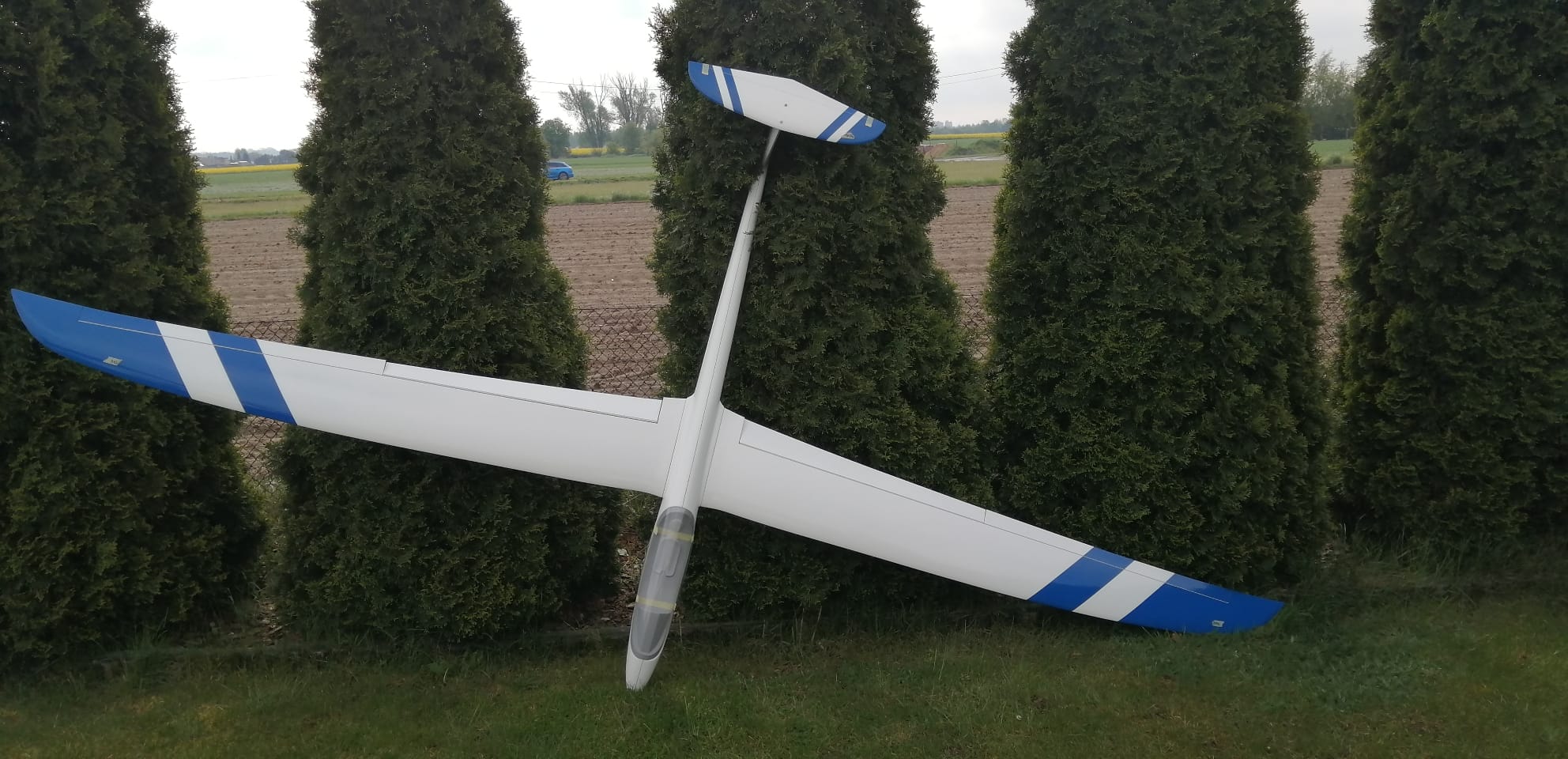 VETTORE FS XTR WHITE/BLUE CUSTOM SCHEME - Bilde 1
