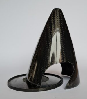 CARBON SPINNER 3" SBACH TYPE - CARBON BACKPLATE
