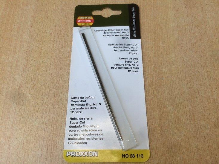 PROXXON LØVSAGBLAD FINTANNET 12PK (41TPI)
