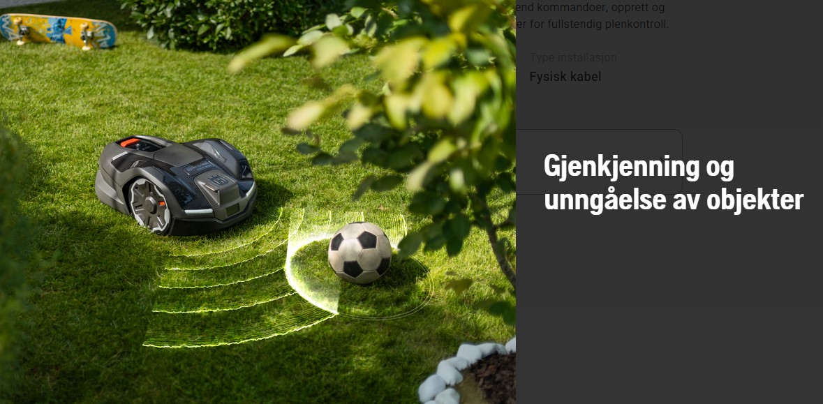 HUSQVARNA AUTOMOWER AM 405XE NERA- ROBOTKLIPPER - Bilde 2