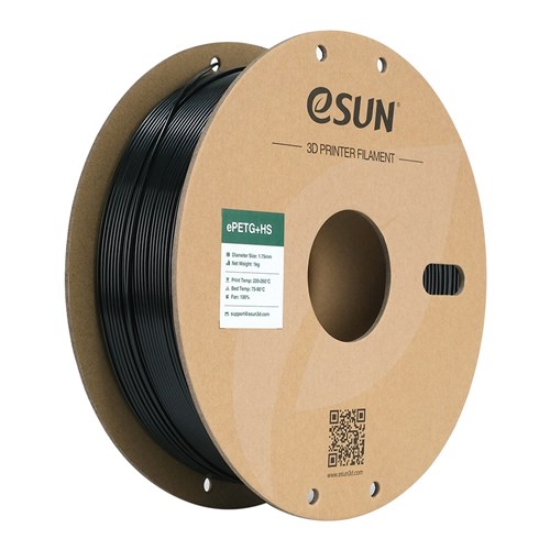 eSUN PETG+ HS 1.75mm - 1kg - Black