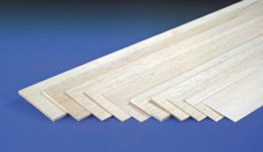 BALSAFLAK 4MM - 100 X 1000MM