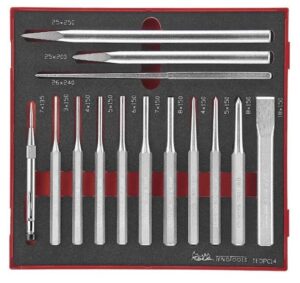 DOR & MEISELSETT EVA - 14 DELER - TEDPC14 - TENG TOOLS