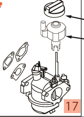 FORGASSER LCT / AX 254cc MOTOR ARIENS