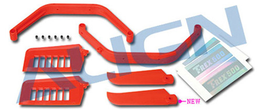 500 UPGRADE PARTS ASSEMBLY / ORANGE