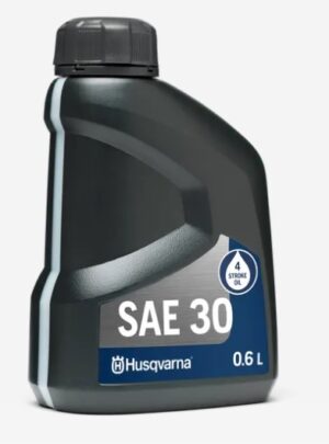 v02_0F5AD3DF154B00F10BFC3ADAC393FD06.jpg MOTOROLJE SAE30 HUSQVARNA 0,6L 4-T (SMÅKLIPPERE)
