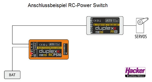 JETI DUPLEX RC POWER SWITCH 10 - Bilde 2