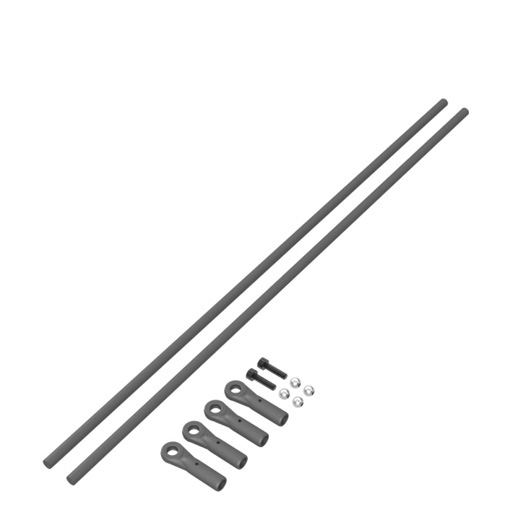 CARBON TAIL BOOM BRACE, LOGO 480