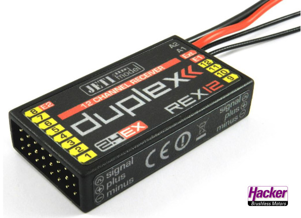 JETI DUPLEX REX 12 EPC MOTTAKER 2.4EX - Bilde 1