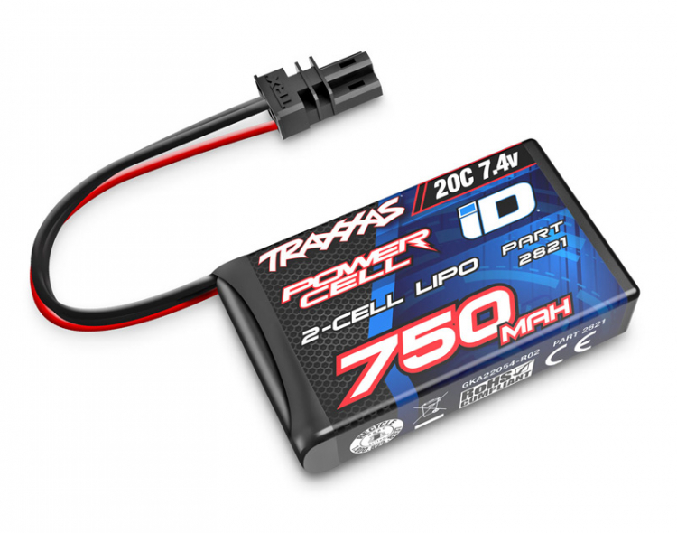 TRAXXAS 7,4V 2S 750MAH 20C TRX-4M