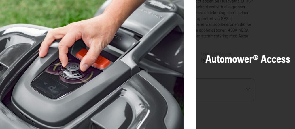 HUSQVARNA AUTOMOWER AM 450X II NERA - ROBOTKLIPPER