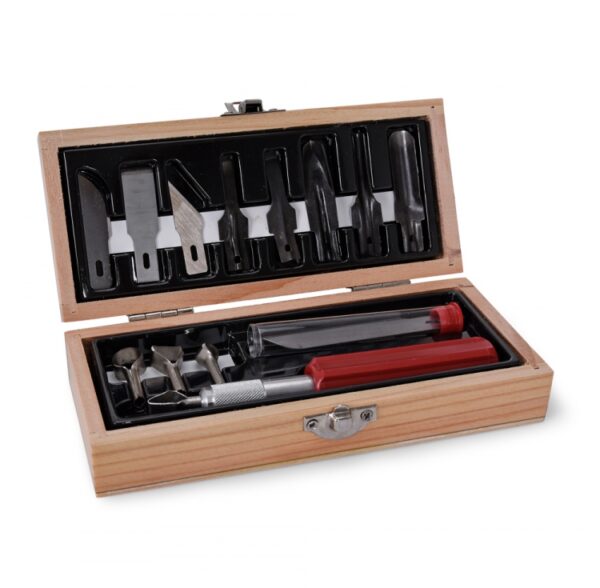 KNIFE KIT WOOD WORKING SET EXCEL - Bilde 1