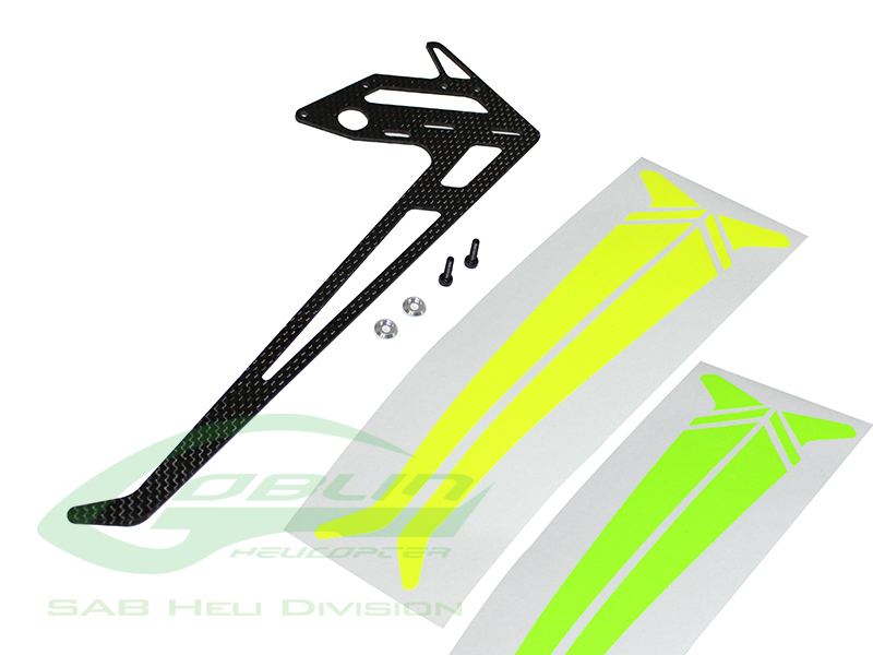 CARBON VERTICAL FIN BLACK NITRO/THUNDER