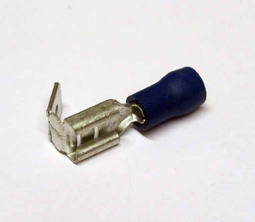 KABELSKO BLÅ DOBBEL HUN/HAN - 6,3MM 1,5 - 2,5