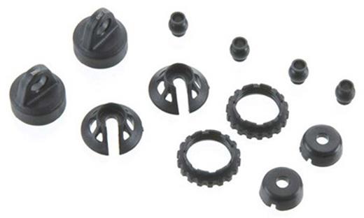 CAPS & SPRING RETAINERS GTR SHOCK VXL - TRAXXAS