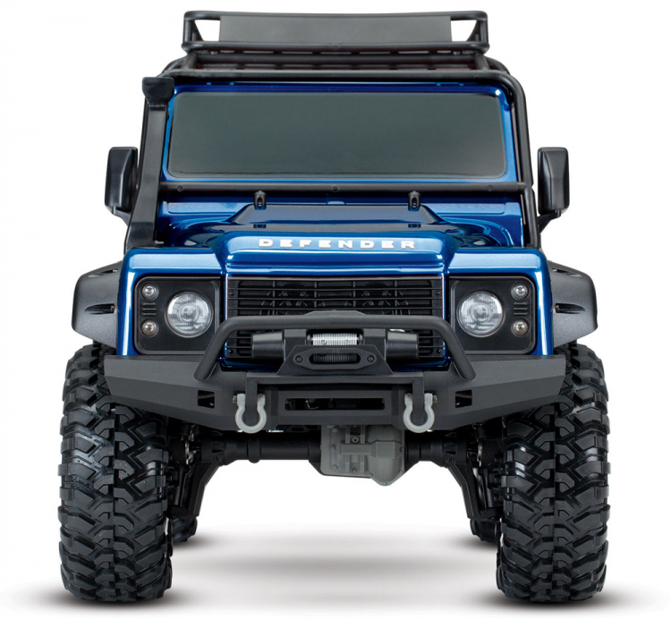 LAND ROVER DEFENDER SCALE & TRAIL 4WD BLÅ - TRAXXAS