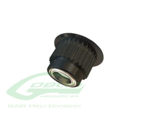 ALU ENGINE PULLY 27T BLACK NITRO
