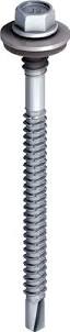 SELVBORENDE SKRUE 5,5/6,3x152 VRMZ BORKAP.1,5-6MM