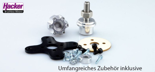 HACKER A50-16S V4 OUTRUNNER MOTOR 15726839 - Bilde 3