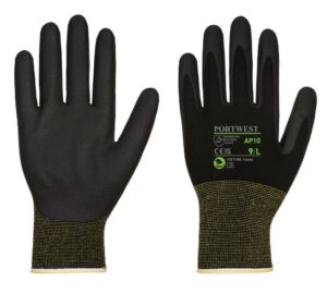 v02_19346A6724948F3842F439B1DA17CC6E.jpg AP10 - NPR15 NITRILE BAMBOO HANSKE - SORT - PORTWEST